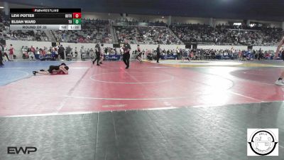 87 lbs Round Of 32 - Levi Potter, Guthrie vs Elijah Ward, Tulsa Union