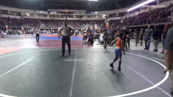 55 lbs Consolation - Hailey Stephenson, New Mexico Slam Wrestling Club vs Juan Munoz, Cornerstone