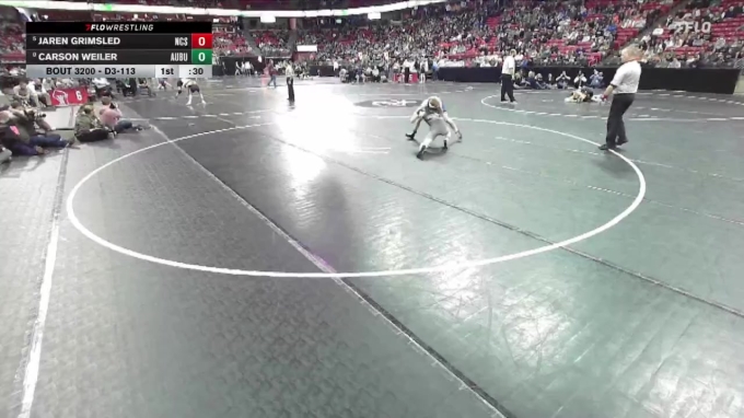 D3-113 lbs Cons. Semi - Jaren Grimsled, North Crawford/Seneca vs Carson ...