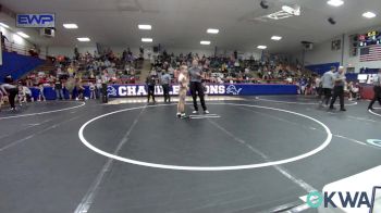 105 lbs Rr Rnd 1 - Madilyn Robinson, Harrah Little League Wrestling vs Brantley Starks, Unaffiliated