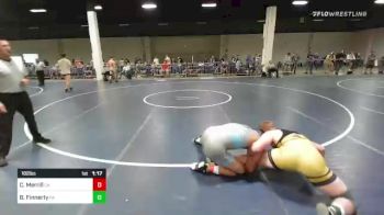 182 lbs Round Of 32 - Cody Merrill, CA vs Brian Finnerty, PA