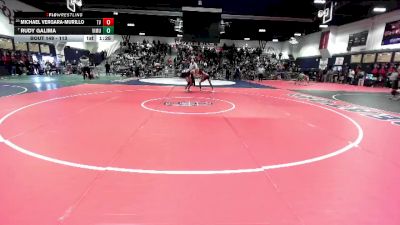113 lbs Champ. Round 2 - Rudy Galima, Vista Murrieta vs Michael Vergara-Murillo, Temecula Valley