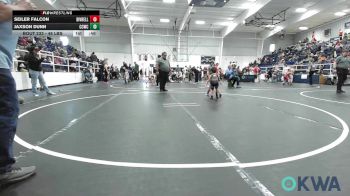 46 lbs Consi Of 4 - Seiler Falcon, Division Bell Wrestling vs Jaxson Dunn, Cotton County Wrestling Club