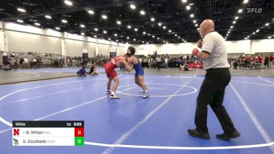 165 lbs Rd Of 32 - Bubba Wilson, Nebraska vs Guillermo Escobedo, Cal State Bakersfield