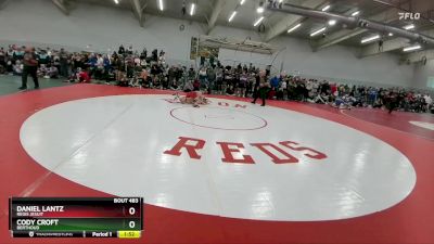 144 lbs Champ. Round 2 - Daniel Lantz, Regis Jesuit vs Cody Croft, Berthoud