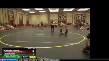 56 lbs Cons. Round 2 - Ethan McMahan, Upper Township Green Hornets vs John Wasko, Orchard Wrestling Club