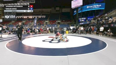 120 lbs Semis - Spenser McCammon, Indiana vs Shiloh Joyce, New Jersey