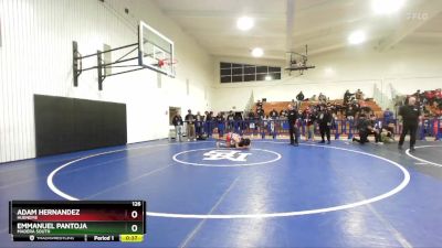 126 lbs Cons. Round 3 - Adam Hernandez, Hueneme vs Emmanuel Pantoja, Madera South