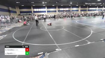 53 lbs Consolation - Destin Hanaike Jr., Honolulu WC vs Jordan Agustin, O2 Rhinos WC