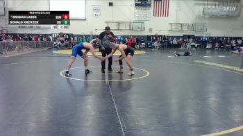 157 lbs Champ. Round 2 - Donald Kreitzer, Silverton vs Bradan Lasse, Grant