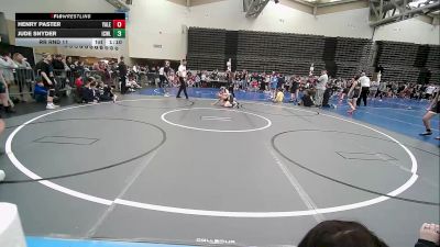 93 lbs Rr Rnd 11 - Henry Paster, Yale Street vs Jude Snyder, ICWL Bruisers Elite