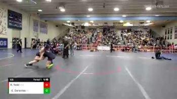 126 lbs Quarterfinal - Esperanza Dorantes, San Dimas vs River Todd, Marina