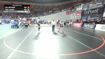 5A Boys 150 lbs Quarterfinal - Bill Matheus, Thurston Boys vs Eric Larwin, Bend Boys