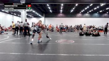 141 lbs Cons. Round 2 - Isaac Lopez, Top Rank vs Trenton Whitten, N/a