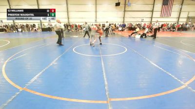 120 lbs Round Of 32 - Cj Williams, SC vs Preston Waughtel, IL