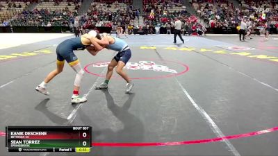 106-4A/3A Cons. Semi - Sean Torrez, Springbrook vs Kanik Deschene, Bethesda-CC