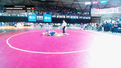 Boys 3A 120 lbs Champ. Round 3 - Samuel Uriarte-Martinez, Highline vs Antonio Beveridge, Eastside Catholic