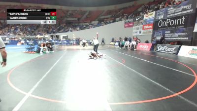 2A/1A Boys 120 Semifinal - James Conn, Illinois Valley Boys vs Levi Farrens, Nestucca Boys