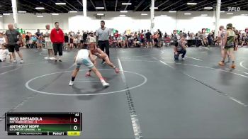 84 lbs Round 1 (4 Team) - Nico Bresadola, Mat Warriors Red vs Anthony Hoff, U2 Upstate Uprising