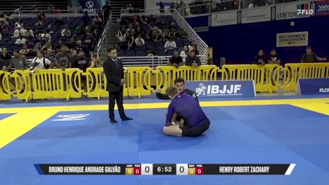 Henry Robert Zachary vs Bruno Henrique Andrade Galvão 2025 Pan IBJJF Jiu-Jitsu No-Gi Championship
