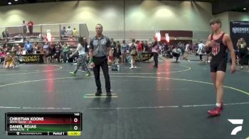 140 lbs Round 3 (4 Team) - Daniel Rojas, Alpha Elite vs Christian Koons, Death Squad