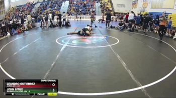 157 lbs Quarters & Wb (16 Team) - Leandro Gutierrez, Alpha WC vs John Intile, Soldier City Lions Den