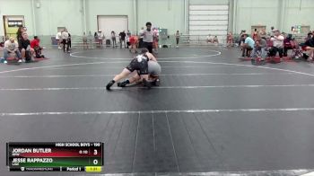 190 lbs Round 4 - Jesse Rappazzo, LAW vs Jordan Butler, RPW