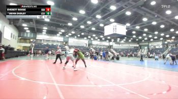 285 lbs Champ. Round 3 - Everett Rouse, Unattached Mt Olive vs Devin Dudley, Life NCWA