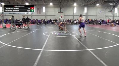 174 lbs Cons. Round 2 - Gabriel Sheikh, University Of The Ozarks vs Luke Battaglia, Loras