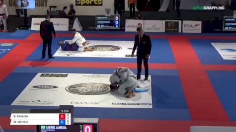 Gabriel Almeida vs Marcos Martins 2018 Abu Dhabi World Professional Jiu-Jitsu Championship