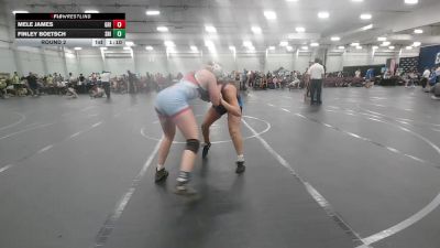 152 lbs Round 2 - Finley Boetsch, Shikellamy vs Mele James, Grindstone