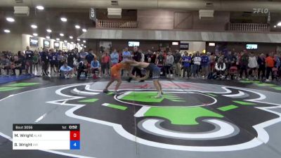 61 kg Rnd Of 128 - Marcus Wright, Alabama vs Bubba Wright, Air Force Regional Training Center