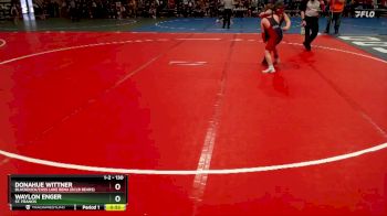 130 lbs Cons. Semi - Waylon Enger, St. Francis vs Donahue Wittner, Blackduck/Cass Lake Bena (BCLB Bears)