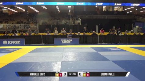 Stefan Faville vs Michael J. Lintz 2025 Pan Jiu Jitsu IBJJF Championship