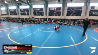 110 lbs Champ. Round 1 - Josiah Fuentes, Randall Youth Wrestling Club vs Jonathan Hause, NB Elite Wrestling Club