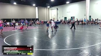 190 lbs Round 1 (16 Team) - Zander Lockling, Nebraska Green Machine (Dev B) vs Gideon Fasanya, Team Nauman Blue