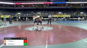 197 lbs Consolation - Tyler Roling, Iowa State University WC vs Blake Barrick, Liberty University