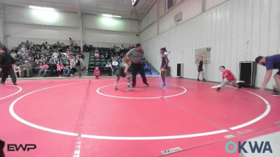 68-74 lbs Rr Rnd 1 - Nakoma Drum, Vian Wrestling Club vs Isabella Mannon, Gore Pirates Youth Wrestling
