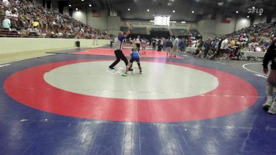 100 lbs Round Of 16 - William Welch, Georgia vs Mark Garren, The Storm Wrestling Center