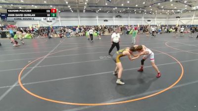 132 lbs Cons. Round 6 - Vaughn Pulitzer, Unattached vs John David Quinlan, Wrestling University