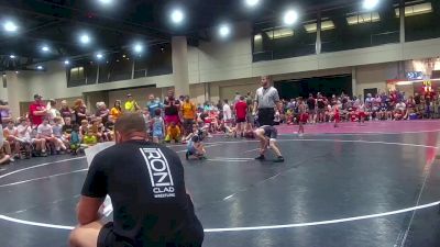 50 lbs Round 2 (6 Team) - Grant Bohde, Ironclad Koncrete Kids vs Sebastian Cooper, Rabbit WC