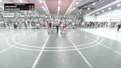 160 lbs Round Of 128 - Jaden Wehler, PA vs Chase Van Hoven, VA