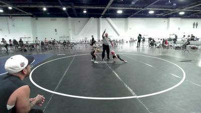 42 lbs 5th Place - Easton Snook, Team Real Life vs Nazareth Vela, Top Rank Hammers