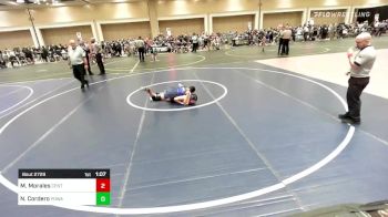 101 lbs Semifinal - Megan Morales, Central Westling vs Noemi Cordero, Poway Elite