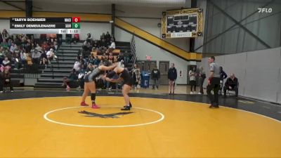 190 lbs Cons. Semi - Emily DeMeulenaere, Xavier vs Taryn Boehmer, Mason City