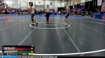 145 lbs Finals (8 Team) - Colten Altig, North Platte vs Jordon Boyles, Elkhorn South
