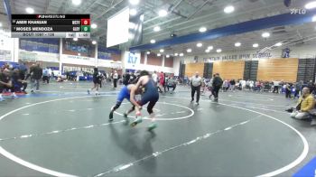 138 lbs Champ. Round 4 - Moses Mendoza, Gilroy vs Amir Khanjan, Westview