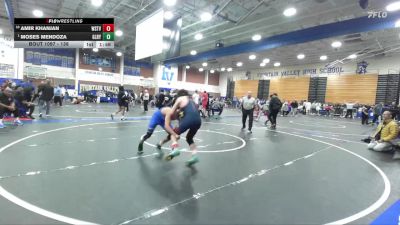 138 lbs Champ. Round 4 - Moses Mendoza, Gilroy vs Amir Khanjan, Westview