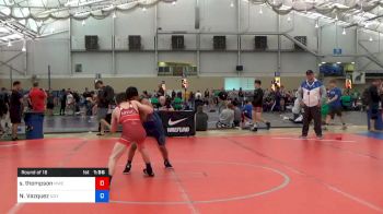 55 kg Round Of 16 - Sean Thompson, MWC Wrestling Academy vs Nain Vazquez, Izzy Style