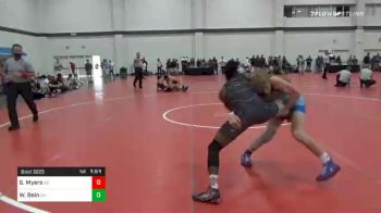 120 lbs Consolation - Samineo Myers, NC vs William Bein, OH